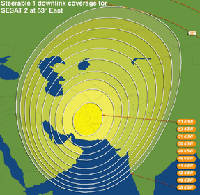 SESAT 2 at 53 degrees East map - picture 1