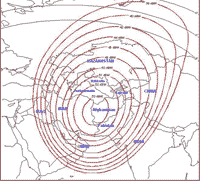 SESAT 2 at 53 degrees East map - picture 3